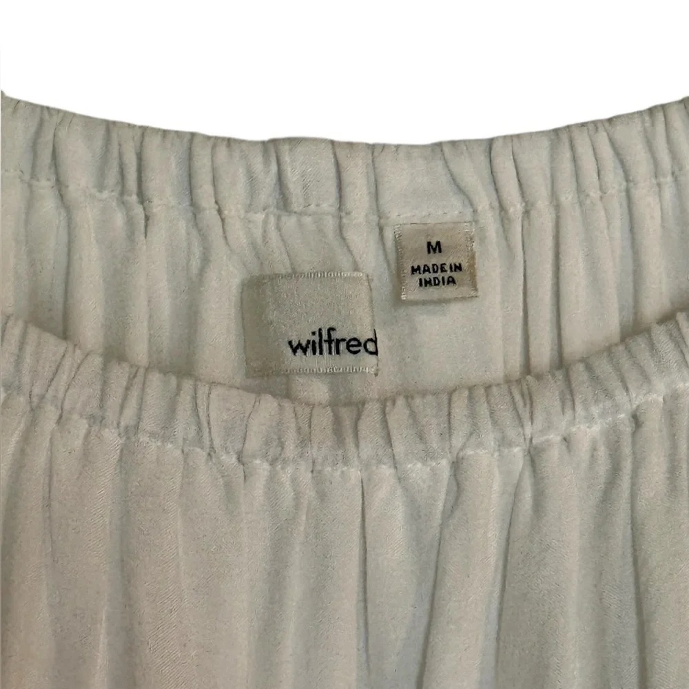 Aritzia Wilfred | Emmie Dress | Oak/White | M - Picture 5 of 10